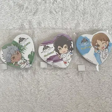 킹프리 prismstone cafe 캔뱃지 히로 코우지 카즈키 set