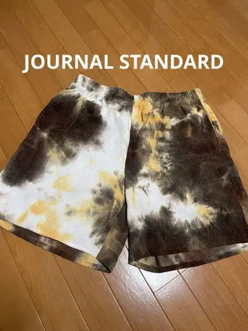 JOURNAL STANDARD 타이 다이 코듀로이 숏팬츠