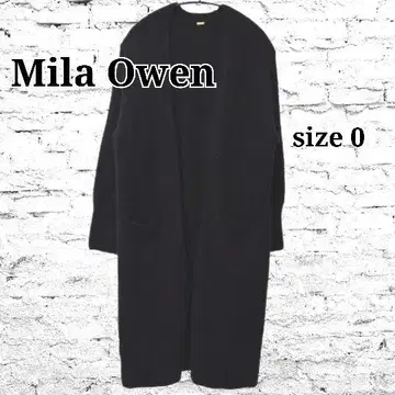 새상품급 Mila Owen (미라 오웬) 모헤어 니트 롱 가디건