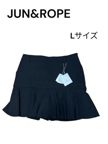 JUN&ROPE 플레어 스커트 L 사이즈 블랙