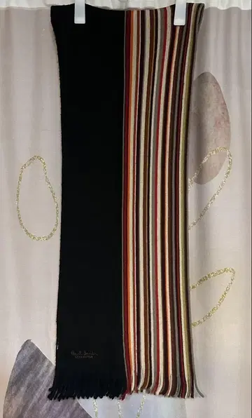 폴스미스 컬렉션 멀티 스트라이프 울 머플러 독일제