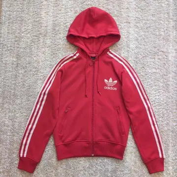 adidas 트랙 자켓 파이어버드 후디 레드
