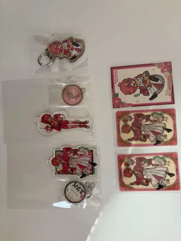 지박소년 하나코 군 미츠바 아크릴 스탠드 우드 키링 클리어 카드 특전