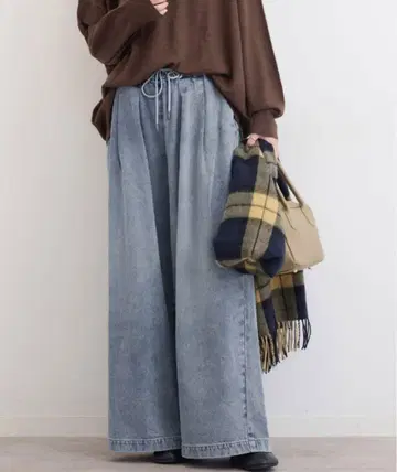 JOURNAL STANDARD relume 데님 와이드 개더