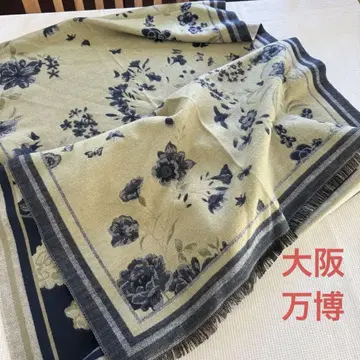 오사카 만박 캐시미어 스톨 콩고관