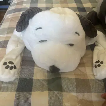 스누피 봉제 인형 모자