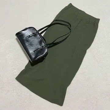 어댑트 맥시 타이트 스커트 백 슬릿 I 라인 스트레치 자카드