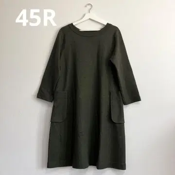 [ 45R ] 울 크루넥 원피스 사이즈 0
