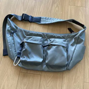 JEANASIS 나일론 벨트 바디 BAG 카키