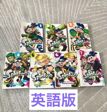 Splatoon 코믹스 스프라툰 만화 영문판 7권