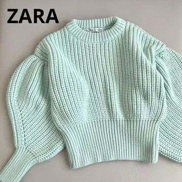 ZARA 볼륨 슬리브 니트