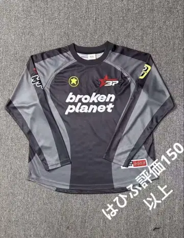 broken planet 롱 슬리브 티셔츠