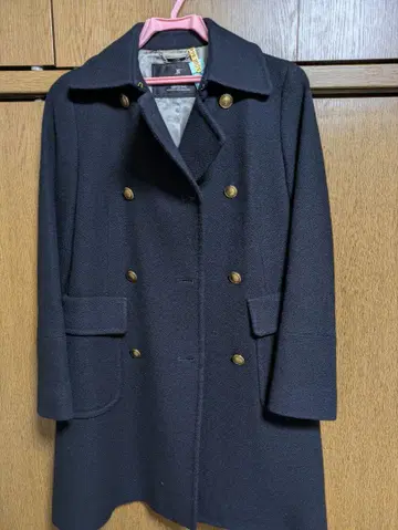 INED 네이비 울 피코트