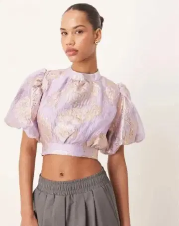 Dream Sister Jane jacquard floral top