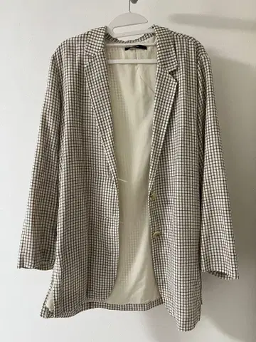 체크 자카드 자켓 kastane