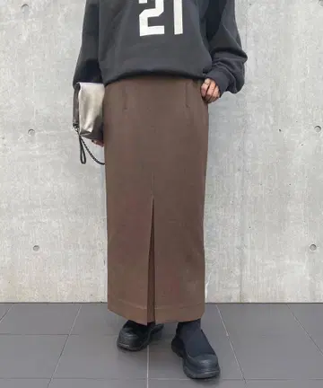 RIVE DROITE 라이크 울 타이트 스커트