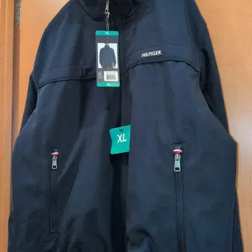 미사용 타미힐피거 봄버 자켓 소프트 쉘 XL 네이비