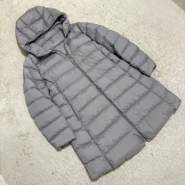 [새상품급] UNIQLO 유니클로 롱 다운 코트 그레이 3XL