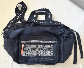 새상품급 ALGY 알지 3way 보스턴 백 40리터 블랙 백팩