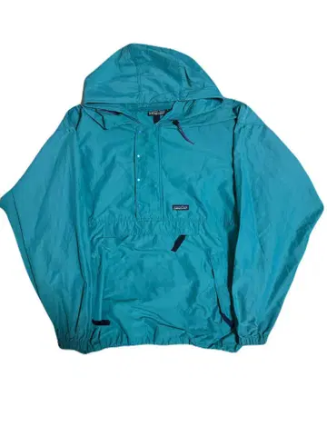 Patagonia 90s USA제 배기즈 아노락 터콰이즈 블루