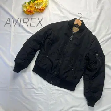 AVIREX LTD 아비렉스 플라이트 자켓 F 블랙 블랙