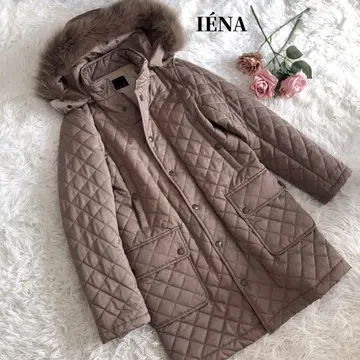 이에나 퀼팅 자켓 폭스