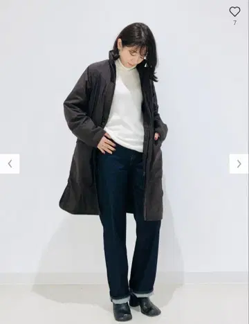 UNIQLO 패디드 논퀼트 코트 M