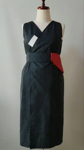 브라운 다도 연습복 롱 핸드메이드