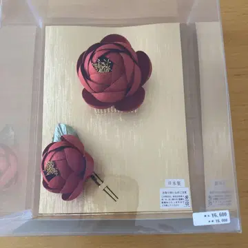 일본 의류 머리 장식 일본제 (미사용 새상품)