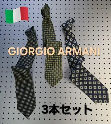 GIORGIO ARMANI 넥타이 3개 세트