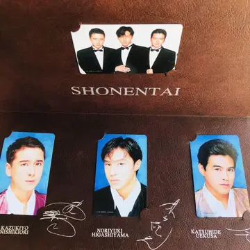 소년대 10th ANNIVERSARY 카드 한정판 레어 쇼와 아이돌