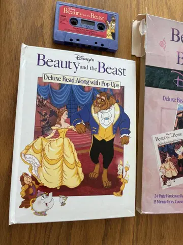 채비 그림책 팝업북 카세트 테이프 Beauty & the Beast