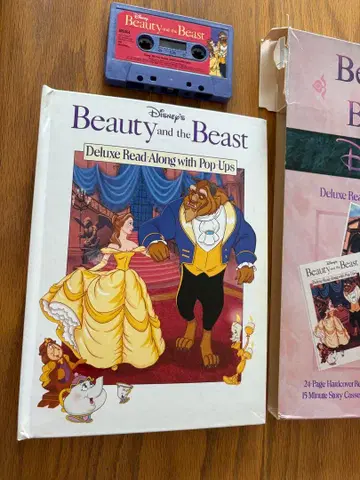 채비 그림책 카세트 테이프 Beauty & the Beast 디즈니