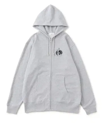 Lienel x JUNRED 한정판 로고 지퍼 후드티