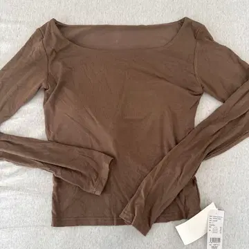amateras Padded Long Sleeve Top 브라운 L