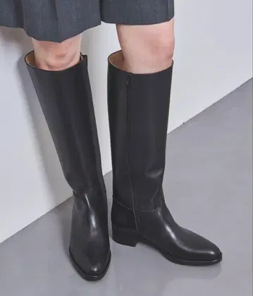 [미사용 새상품] UNITED ARROWS 조키 롱 부츠 36 1/2