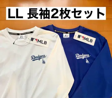 새상품 MLB 다저스 롱T 남성용 메쉬 LL 긴팔 2장 세트