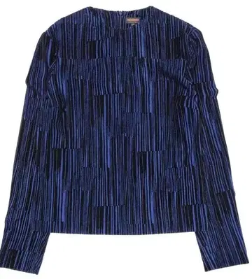 새상품급 미쏘니 MISSONI 벨로아 티셔츠 스트레치 벨벳