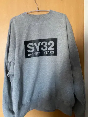 SY32 by SWEET YEARS 그레이 맨투맨 L 사이즈