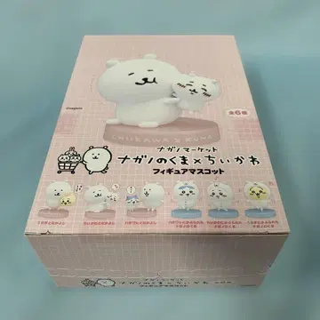 전 6종 세트 [ 나가노의 곰 x 치이카와 (먼작귀) 피규어 마스코트 ]