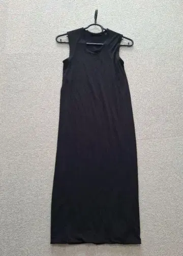 다나카란 DONNA KARAN 슬리브리스 원피스 블랙 S
