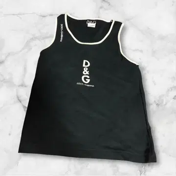 D&G 돌체앤가바나 블랙 탱크탑