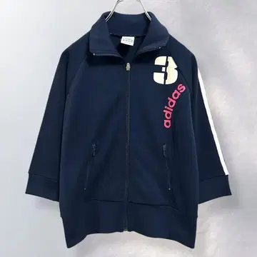 아디다스 adidas 트랙 자켓 3 라인 7부 소매 L [ a155