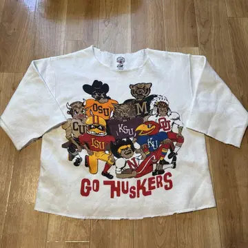 Go Huskers 대학 마스코트 맨투맨 modern work