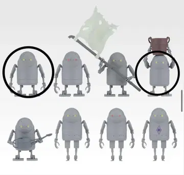 제일복권 NieR:Automata I상 기계 생명체 컬렉션 피규어 2체
