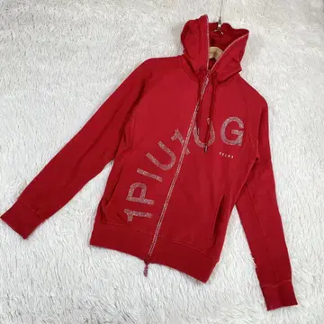 [ 1PIU1UGUALE3 RELAX ] (L) 큐빅 후드티