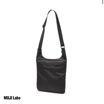 MUJI Labo (무지 라보) 무인양품 나일론 숄더백 블랙