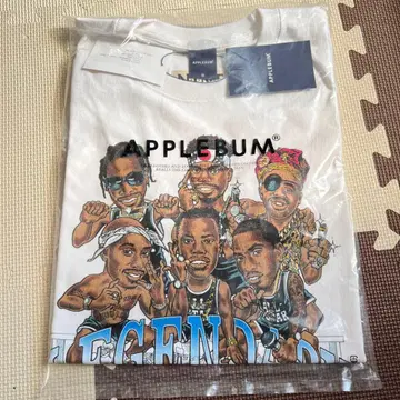 APPLEBUM 레전드 티셔츠 화이트
