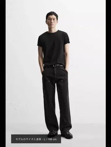ZARA 자라 스트레이트 핏 카펜터 데님