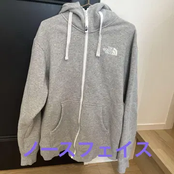 THE NORTH FACE 그레이 후드티 남성용 M